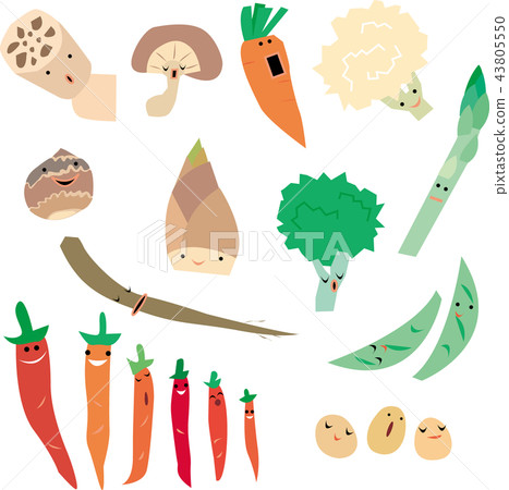 Various vegetables 43805550