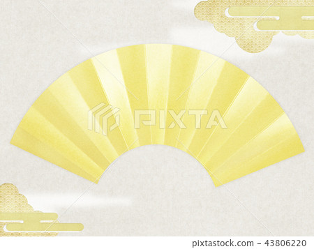 Sum-Background-Gold Foil-Clouds-Clouds-Fans Sum-Background-Gold Foil-Clouds-Clouds-Fans 43806220