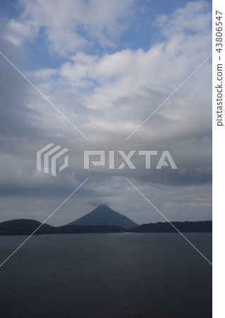 Kamiakudake Ikeda Lake Kanemonake Travel Ibusuki South Mini Kyushu cloud 43806547