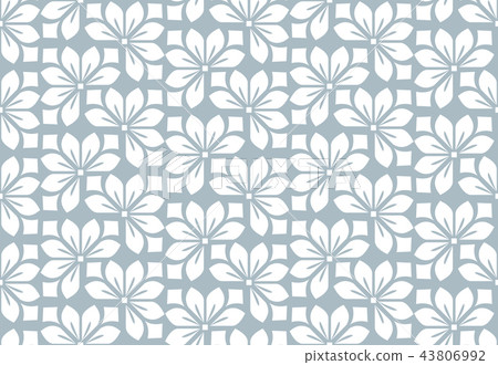 Flower geometric pattern. Seamless vector - Stock Illustration ...