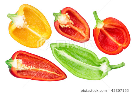 Bell peppers halves 43807163