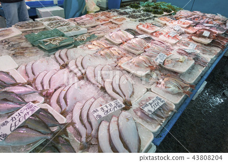 A rich fishery fish landed as Ibaraki Prefecture's premier ocean fishing base, facing the wholesale market Naka Fish Market A rich fishery fish landed as Ibaraki Prefecture's premier ocean fishing base, facing the wholesale market Naka Fish Market 43808204