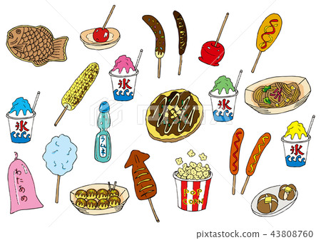 節日攤位食物集 節日攤位食物集 43808760