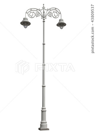 Old street lamppost 43809537