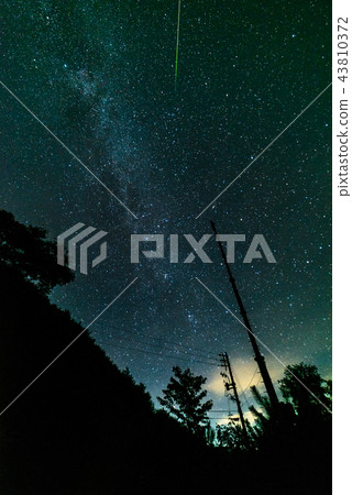 銀河系和流星 43810372