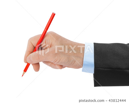 Pencil in hand Pencil in hand 43812444