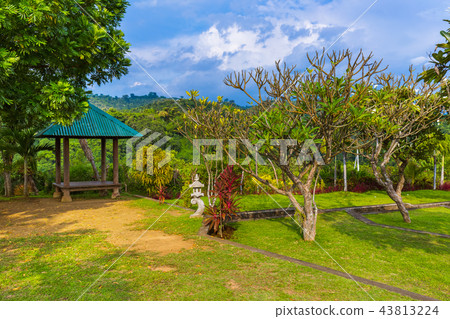 Buddhist temple of Banjar - island Bali Indonesia Buddhist temple of Banjar - island Bali Indonesia 43813224