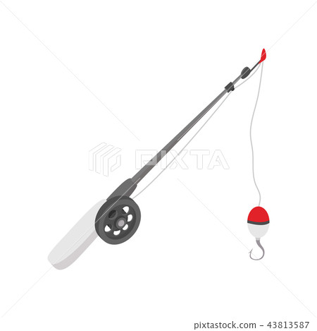 Fishing rod cartoon icon Fishing rod cartoon icon 43813587