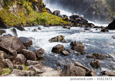Waterfall in Norway Waterfall in Norway 43813871