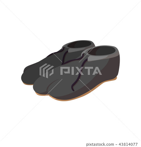 Japanese footwear cartoon icon Japanese footwear cartoon icon 43814077