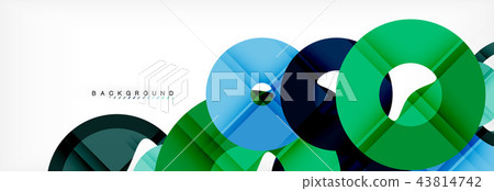 Modern geometrical abstract background 43814742