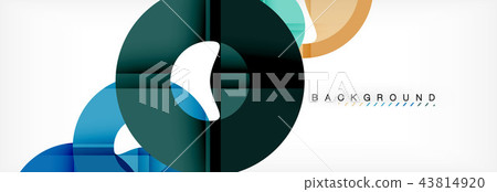 Modern geometrical abstract background Modern geometrical abstract background 43814920