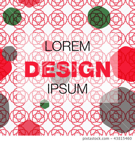 Vector abstract background texture design, bright poster, banner background, stripes and shapes. 43815460