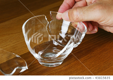 Broken glass Broken glass 43815635