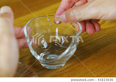 Broken glass 43815636