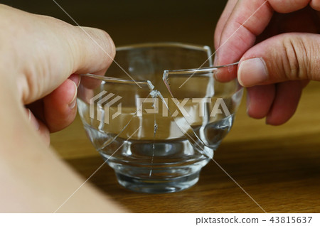 Broken glass Broken glass 43815637