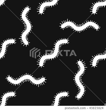 Virus black simple pattern Virus black simple pattern 43815824