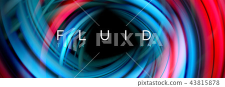 Flowing glowing color motion concept, trendy abstract layout template for business or technology Flowing glowing color motion concept, trendy abstract layout template for business or technology 43815878