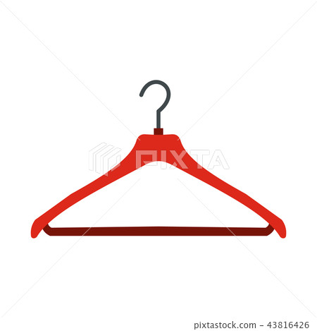 flat clothes hangers