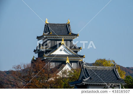 Okayama Castle (Ibaraki)-Autumn- Okayama Castle (Ibaraki)-Autumn- 43816507