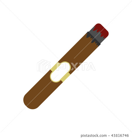 Cigar flat icon Cigar flat icon 43816746