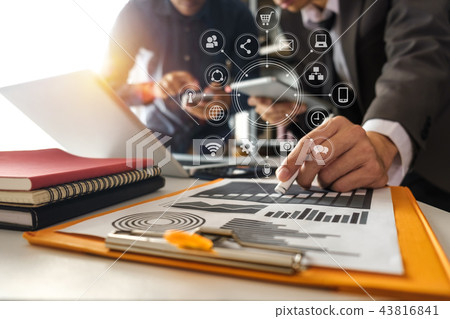 Working team meeting concept,  43816841