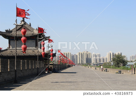 Xi'an City Wall China Silk Road 43816973