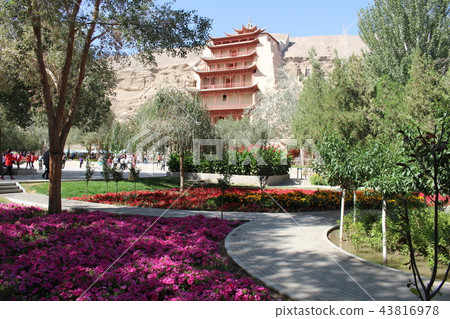 Mogao Caves Dunhuang World Heritage Silk Road China Mogao Caves Dunhuang World Heritage Silk Road China 43816978