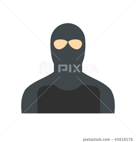 Man in a mask flat 43818178