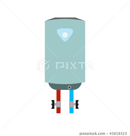 Boiler flat icon  43818323
