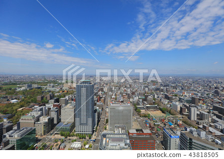the Indoor Observation Deck view of  Sapporo 43818505