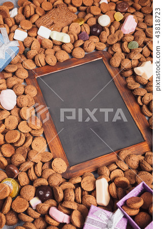 Dutch holiday Sinterklaas background Dutch holiday Sinterklaas background 43818723
