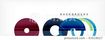 Modern geometrical abstract background 43819027