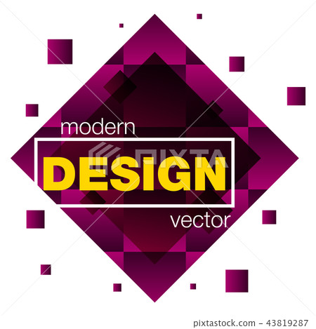 Modern icon design logo element with business card template. Best for identity and logotypes. 43819287