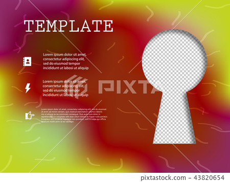 Business presentation template from infographic elements. Can be used for presentation, flyer and Business presentation template from infographic elements. Can be used for presentation, flyer and 43820654