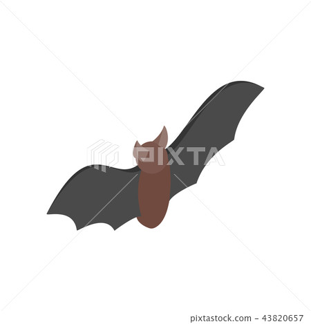 Bat isometric 3d icon Bat isometric 3d icon 43820657