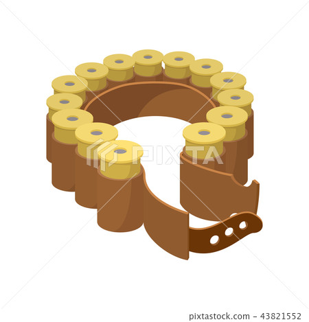 Shells belt cartoon icon 43821552