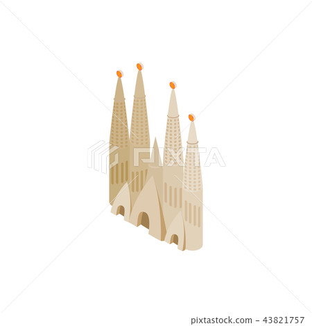 Roman Catholic church in Barcelona icon Roman Catholic church in Barcelona icon 43821757