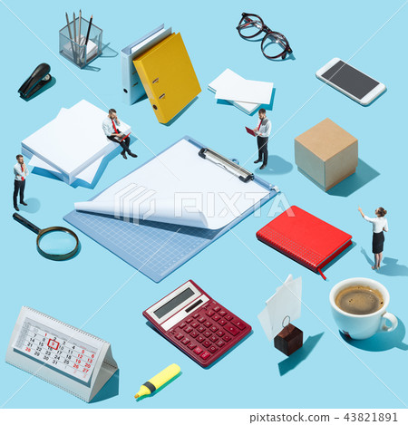 Business, recruitment, human resources department concept 43821891