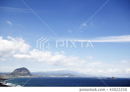 兄弟島，Sanbangsan，漢拏山，西歸浦市，濟州島 43822238