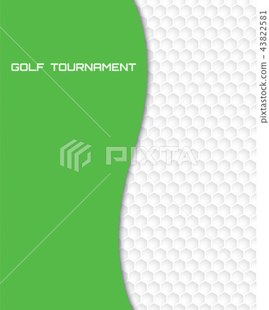 Golf tournament flyer poster template graphic 43822581