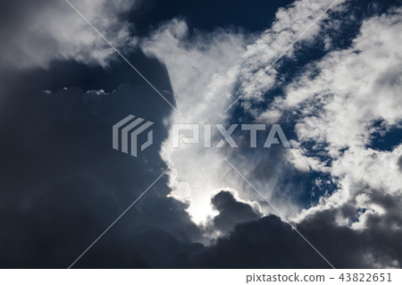 Stormy clouds on the sky Stormy clouds on the sky 43822651