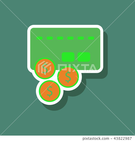 fashion patch , sale sticker bank card 43822987