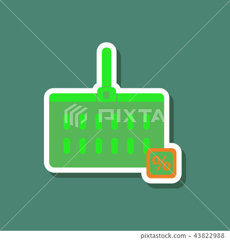 fashion patch , sale sticker supermarket basket fashion patch , sale sticker supermarket basket 43822988