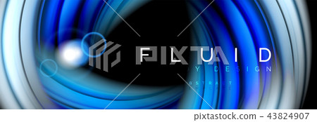 Flowing glowing color motion concept, trendy abstract layout template for business or technology Flowing glowing color motion concept, trendy abstract layout template for business or technology 43824907