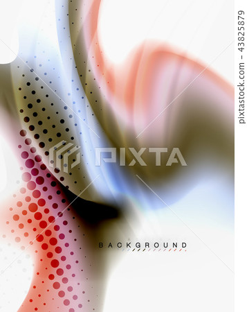Background abstract color flow, liquid design 43825879