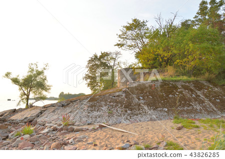 Old military bunker. Old military bunker. 43826285