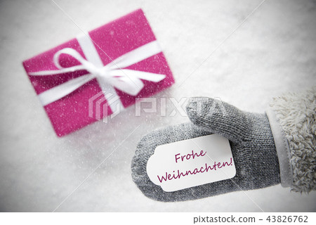 Frohe Weihnachten Mean Merry Christmas, Snowflakes Frohe Weihnachten Mean Merry Christmas, Snowflakes 43826762