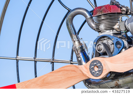 馬達滑翔傘動力傘發動機螺旋槳水平構成 43827519