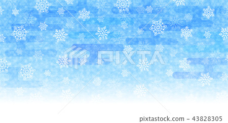 聖誕節雪冬天背景 43828305